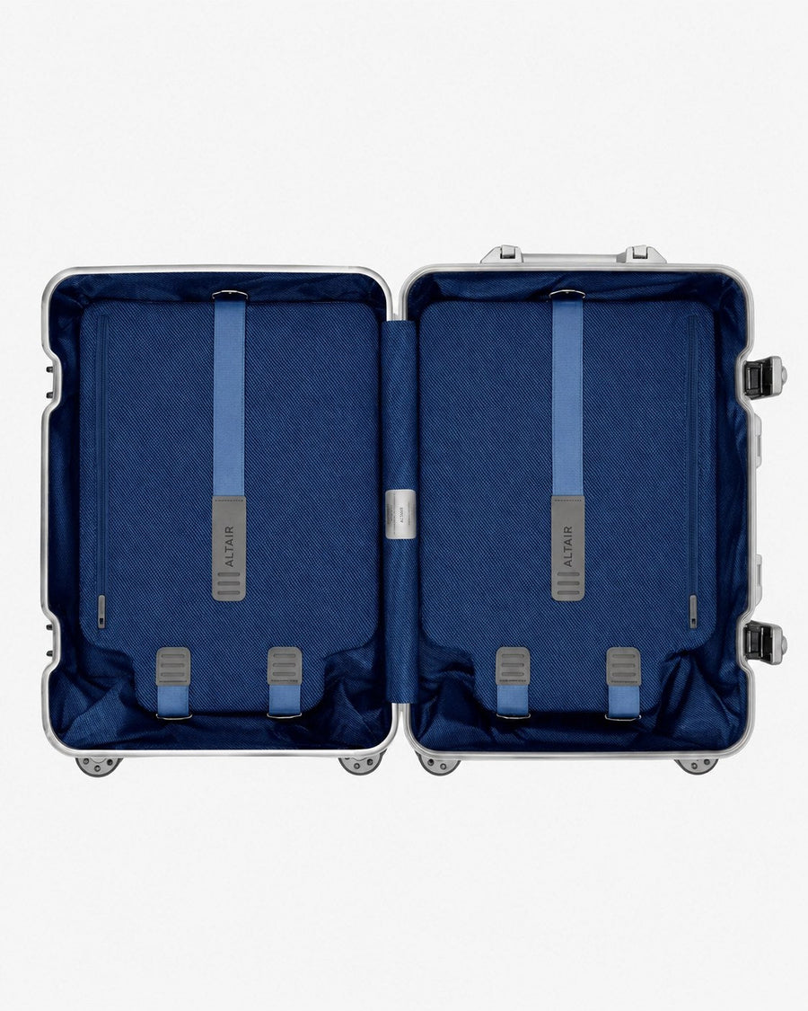 Valigia cabina ALTAIR Original argento, organizzazione interna