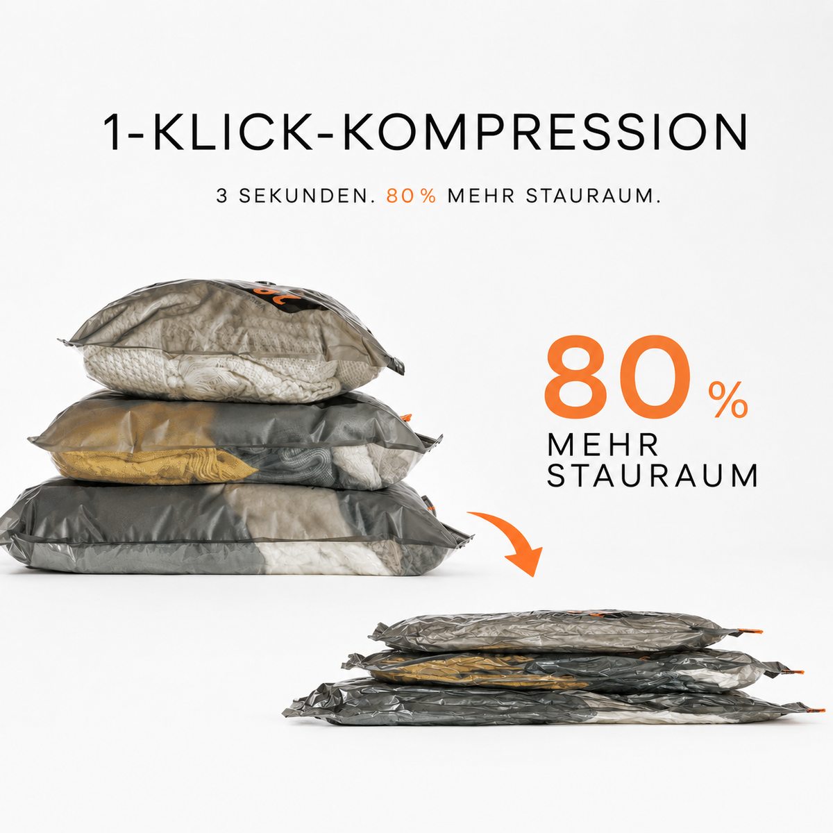 Altair Vakuumbeutel X3 für Reisegepäck